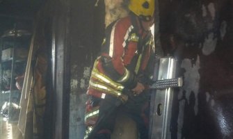 Podgorica: Požar u stambenom objektu, pričinjena znatna materijalna šeteta