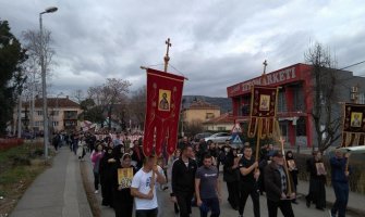 I večeras molebani i litije širom Crne Gore