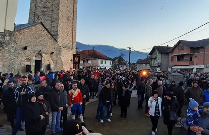 Otkazana litija iz Bijelog Polja do Podgorice iz bezbjednosnih razloga