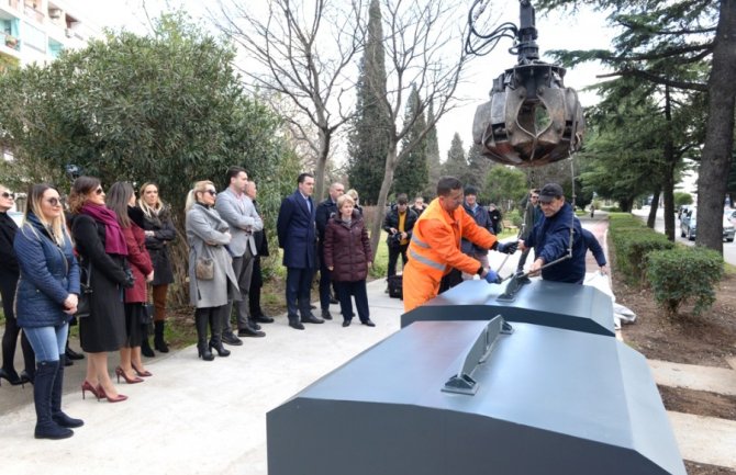 Bugarska donirala Podgorici još podzemnih kontejnera vrijednih 50.000 eura