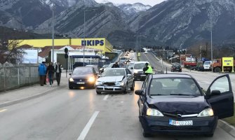 Lančani udes na putu Bar-Ulcinj(FOTO)