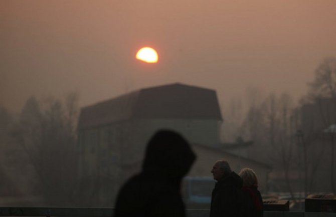 Najveća zaagđenost vazduha u Bijelom Polju 