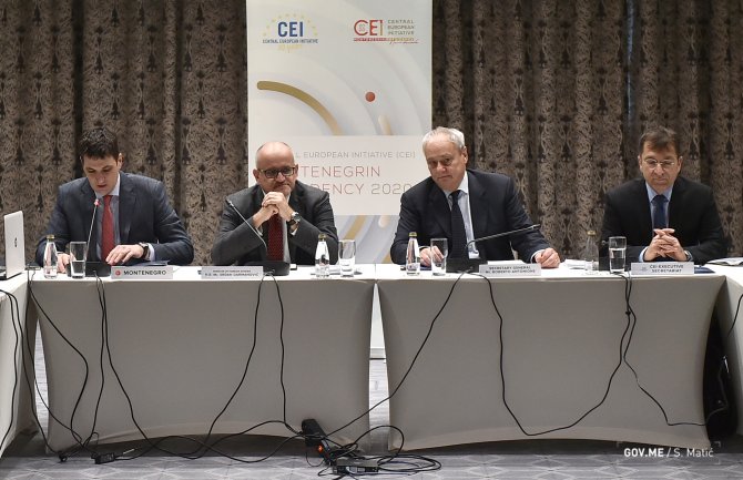 Darmanović: Saradnjom u okviru CEI nastavićemo da usvajamo evropske vrijednosti, jačamo solidarnost i dobrosusjedske odnose