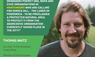 Evropski zeleni podržali GP URA: Gorica da bude zaštićeno prirodno dobro