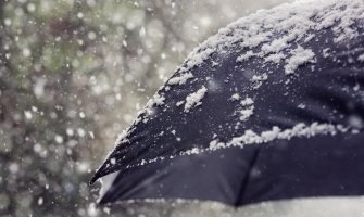 Na sjeveru slab snijeg, jak vjetar na jugu