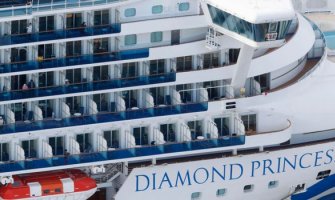 Korona virus: Crnogorski državljanin na kruzeru se osjeća dobro, očekuje iskrcavanje 