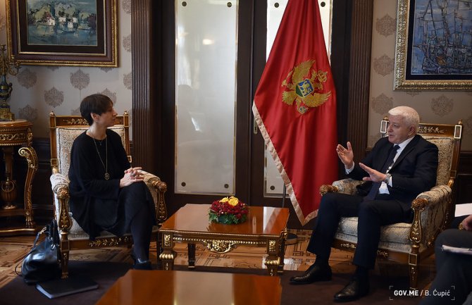 Marković sa direktoricom za Evropu u STO: Crna Gora primjer za cio svijet