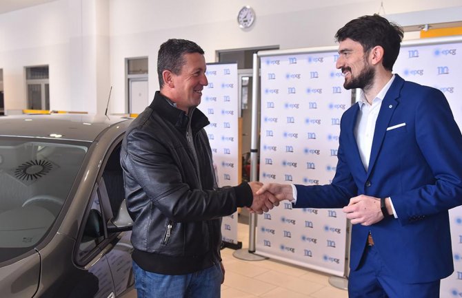 Marko Asanović iz Podgorice dobitnik automobila 