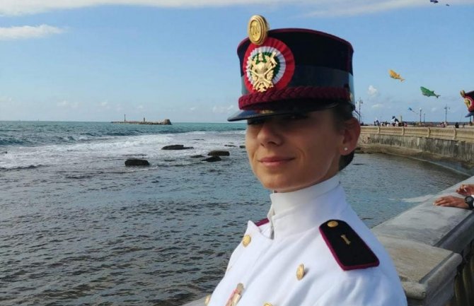 Nikšićanka najbolji student na Vojnoj akademiji u Modeni