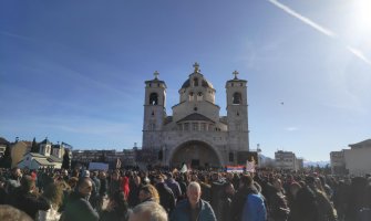 Počeo Svetosimeonovski sabor u Podgorici, Crkva na litiji očekuje više desetina hiljada vjernika 