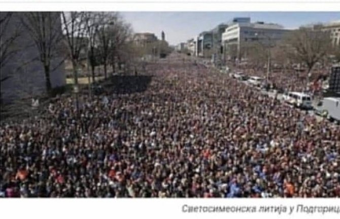 Skup iz Vašingtona predstavljen kao litija u PG(FOTO)