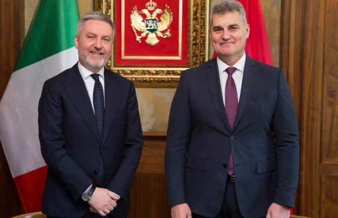 Italija prepoznaje sve što je Crna Gora, kao promoter građanskih vrijednosti, učinila na putu ka EU 