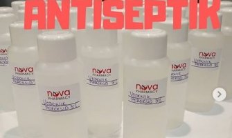 Apoteka u Podgorici građanima ponudila besplatno antiseptik: Želimo skrenuti pažnju na važnost mjera prevencije virusa