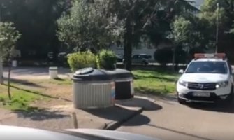 Komunalna policija u PG preko razglasa upozorila građane: Krenite kućama(VIDEO) 