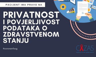 Građani da poštuju pravo na privatnost pacijenta