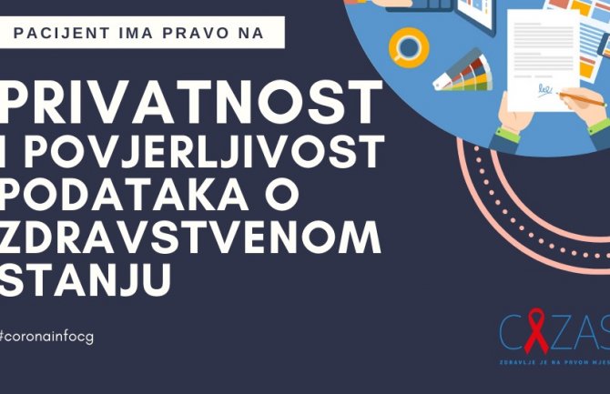 Građani da poštuju pravo na privatnost pacijenta