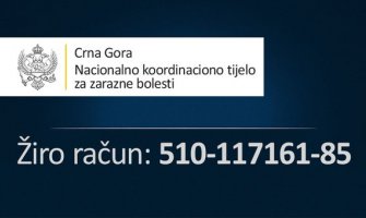 Otvoren žiro račun za uplatu novca koji će biti raspoređen za borbu protiv koronavirusa
