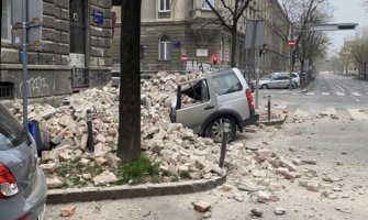 Jak zemljotres pogodio Zagreb