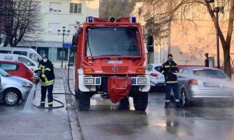 Prijestonica nastavlja s mjerama preventivne dezinfekcije