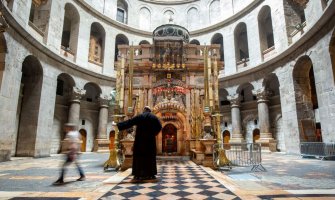 Puste ulice Jerusalima pred nasjvetiji hrišćanski praznik