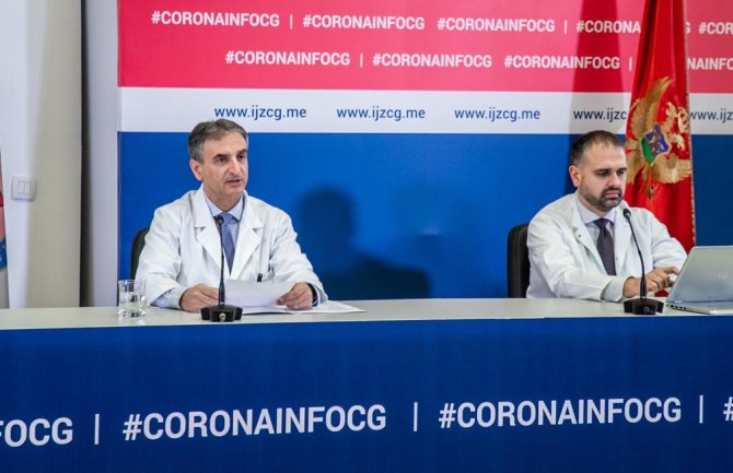 Radojević: U Crnoj Gori jedan pacijent preminuo neposredno od infekcije, Mugoša: Nema sigurnosti ni u jednom gradu