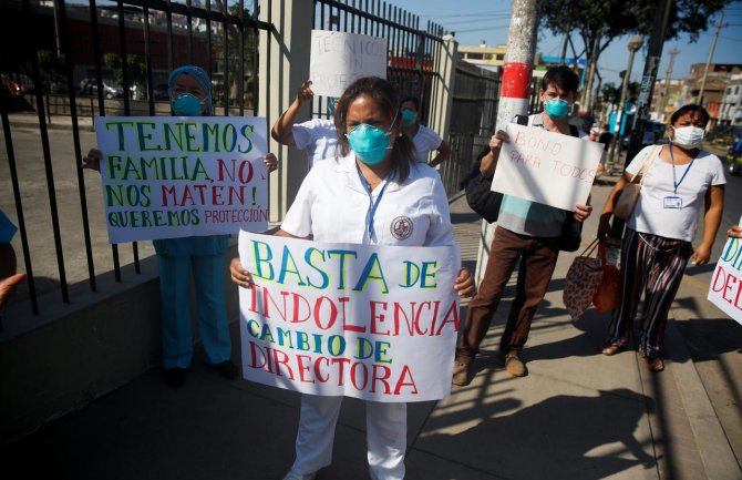 Novo žarište koronavirusa: Peru se bori sa pandemijom Covid-19, dok medicinski radnici protestuju zbog loših uslova rada