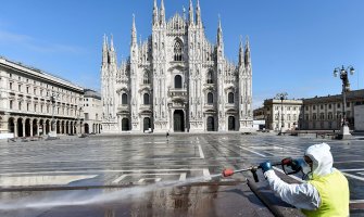 Italija: Za 24 sata preminulo 260 osoba, najmanje od 14.marta