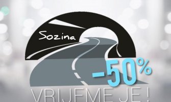 Demokrate Bar: Smanjiti cijenu putarine za Sozinu van sezone