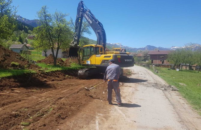 Počela rekonstrukcija puta Plav-Vojno selo–Gusinje, vrijednosti od 3,5 miliona eura