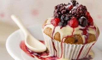 Mafini sa šumskim voćem 