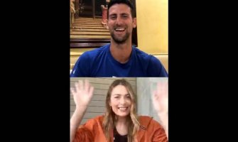 Šarapova: Častio si me večerom, bio si moj fan (VIDEO)