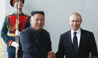 Kim čestitao Putinu Dan pobjede i poželio uspjeh u borbi protiv koronavirusa