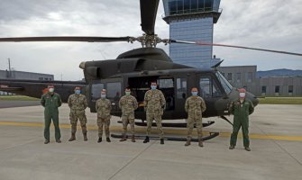 Četvrti kontingent Vojske CG stigao u Sloveniju