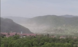 Pljevlja: Velika količina prašine prekriva grad, nadležni tvrde da je sve u najboljem redu