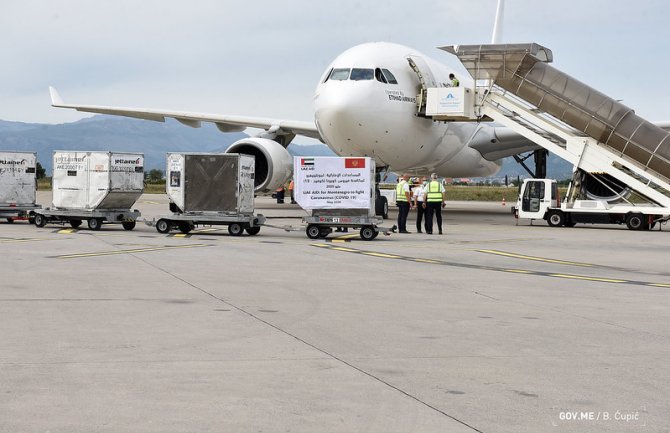 Donacija potvrda prijateljstva i solidarnosti Emirata sa crnogorksim narodom