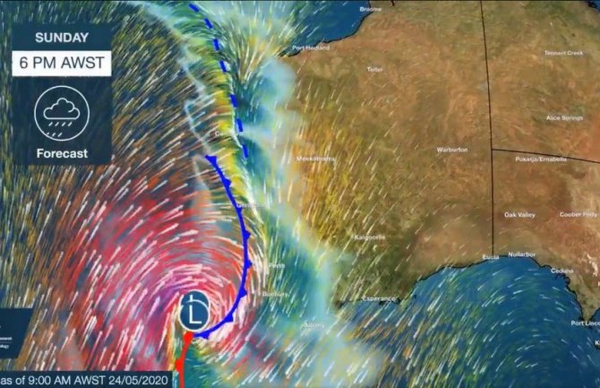 Zapadna Australija očekuje najgoru oluju u posljednjih 10 godina