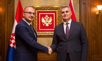 Snažna podrška Hrvatske evropskom putu Crne Gore