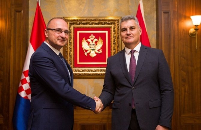 Snažna podrška Hrvatske evropskom putu Crne Gore