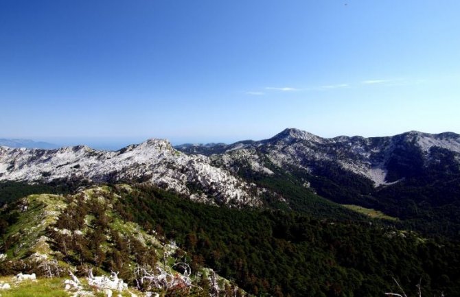 Povrijeđena žena na Orjenu, spasioci na terenu