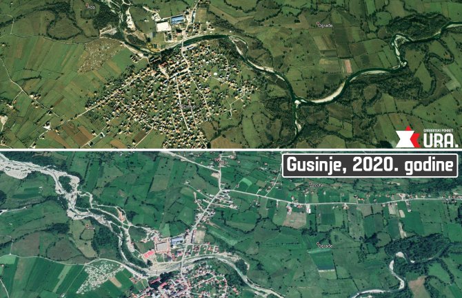 URA Gusinje: Izgradnja asfaltne baze na rijeci Grnčar pucanj u već ranjenu rijeku