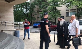 Amfilohije na informativnom razgovoru u CB Podgorica