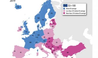 Crna Gora po individualnoj potrošnji i BDP-u skoro na polovini evropskog prosjeka