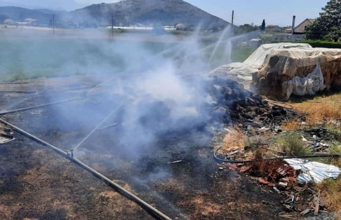 U Podgorici u poslednja 24 sata vatrogasci imali 14 intervencija, ugasili sedam požara