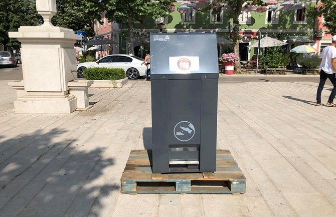 Nikšić: Predstavljena prva pametna kanta za upravljanje otpadom 
