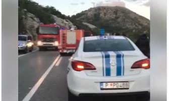 U udesu na putu Cetinje - Budva povrijeđene 4 osobe (VIDEO)