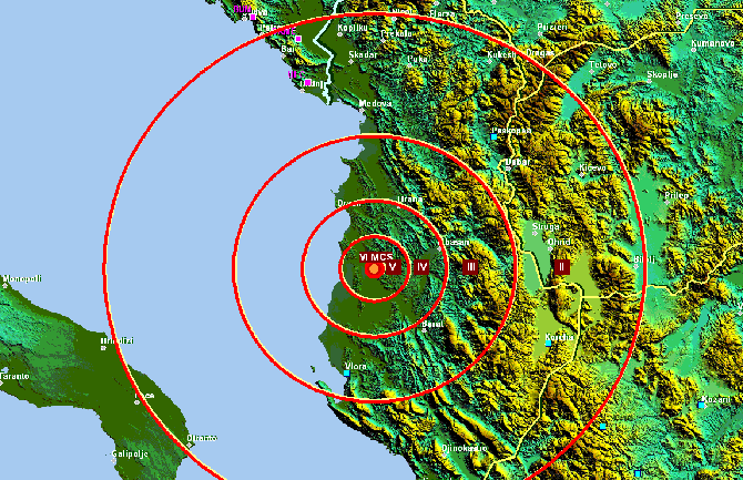 Zemljotres u Albaniji, tlo podrhtavalo i u Crnoj Gori