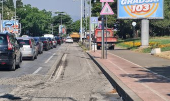 Počela druga faza rekonstrukcije Bulevara Svetog Petra Cetinjskog