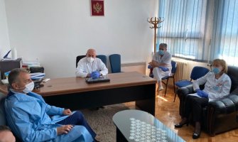Hrapović: Situacija u Pljevljima povoljnija, zdravstveni radnici na visini zadatka