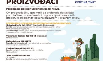 Podrška malim poljoprivrednim proizvođačima iz Tivta