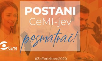 CeMI poziva građane da se prijave za posmatrače na predstojećim izborima